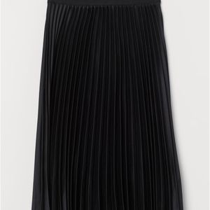 Black Pleated Skirt